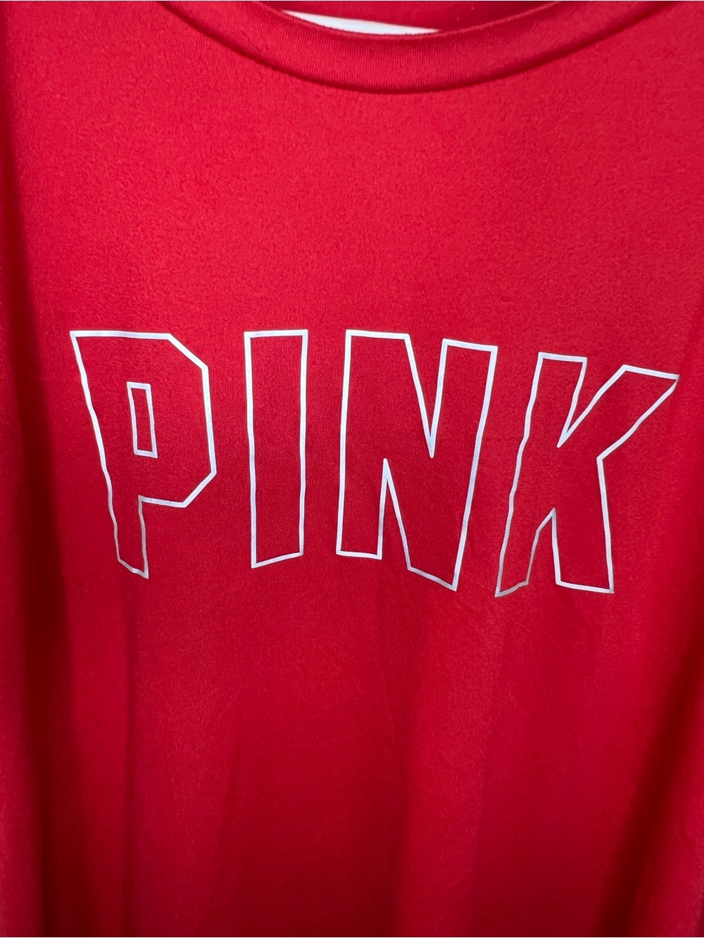 PINK Red Logo Tee - Picture 2 of 5